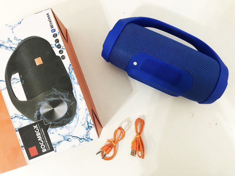 Колонка JBL BOOMBOX Mini (аналог). Цвет: синий 00017601 фото