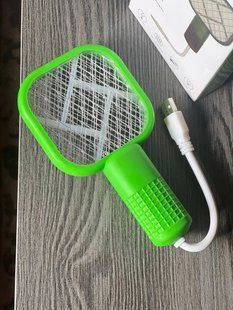 Мини мухобойка USB-ловушка насекомых для борьбы с вредителями,УФ-свет 00014086 фото