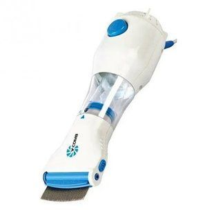 Расческа электрическая для удаления вшей и блох V-Comb Licetec (TM-38) 00021892 фото