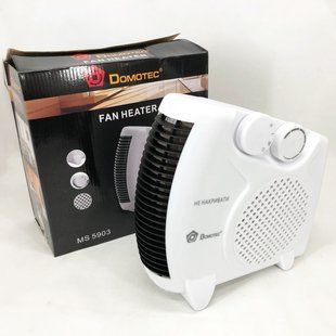 Тепловентилятор Domotec MS-5903 2в1, ветродуйка обогреватель, электрическая дуйка, тепловентилятор дуйка 00012519 фото