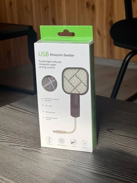 Міні мухобойка USB-пастка комах для боротьби зі шкідниками, УФ-світло 00014086 фото