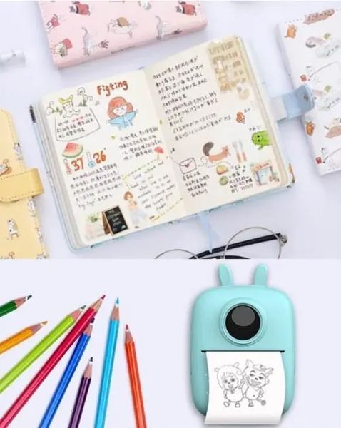 Портативний міні-принтер Bluetooth Mini Printer D7 00016602 фото