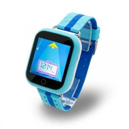 Дитячий розумний годинник з GPS Smart baby watch Q750 Blue, смарт годинник-телефон з сенсорним екраном та іграми 00022447 фото