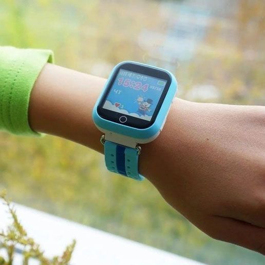 Дитячий розумний годинник з GPS Smart baby watch Q750 Blue, смарт годинник-телефон з сенсорним екраном та іграми 00022447 фото