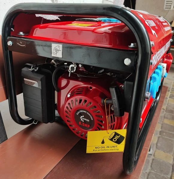 Генератор бензиновий ER-9500 Erdmann Tools (3 фази, 2,5 кВт) 00017871 фото