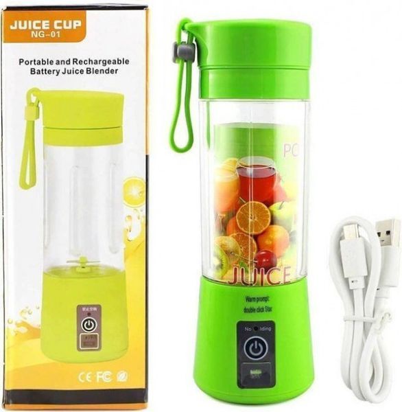 Блендер Smart Juice Cup Fruits USB. Цвет: зеленый 00019574 фото