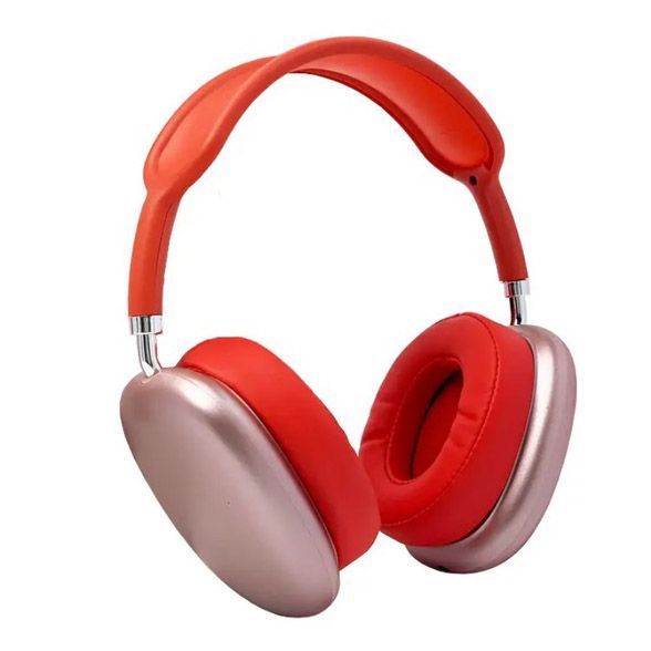 Бездротові навушники Bluetooth P9 STEREO, Бездротові bluetooth earphones. Колір: червоний 00023811 фото