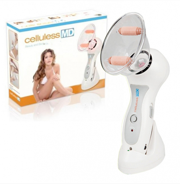 Массажер вакуумный антицеллюлитный Celluless MD NEW вакуумно-роликовый эффективный массажер Целлюлес 00014308 фото
