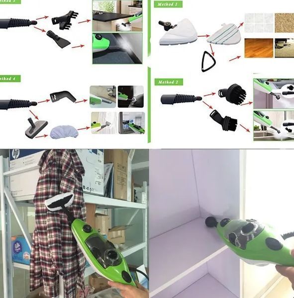 Багатофункціональна парова швабра X12 Steam Mop 00014133 фото