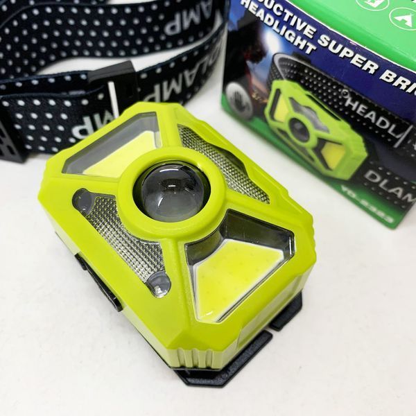 Фонарь налобный 2323-P50+SMD+COB (white/red) 00023213 фото