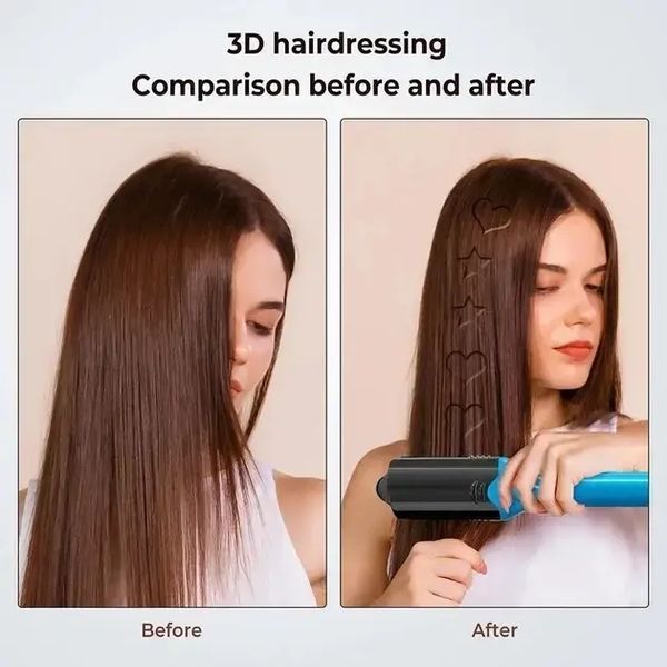 Плойка-выпрямитель для волос со сменными насадками HAIR STYLE XL-619 Утюжок с керамическим покрытием 00021723 фото