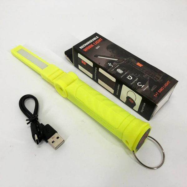 Ліхтар поворотний Worklight G51-LED-COB з магнітом та гаком, Кемпінговий складаний ліхтар 00023047 фото