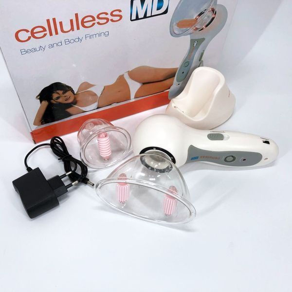 Массажер вакуумный антицеллюлитный Celluless MD NEW вакуумно-роликовый эффективный массажер Целлюлес 00014308 фото