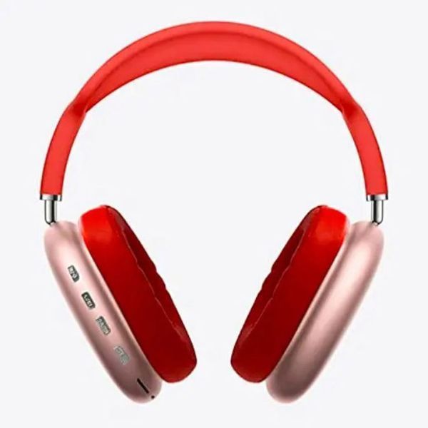 Бездротові навушники Bluetooth P9 STEREO, Бездротові bluetooth earphones. Колір: червоний 00023811 фото