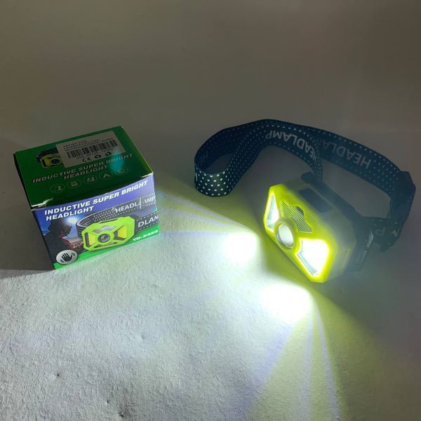 Фонарь налобный 2323-P50+SMD+COB (white/red) 00023213 фото