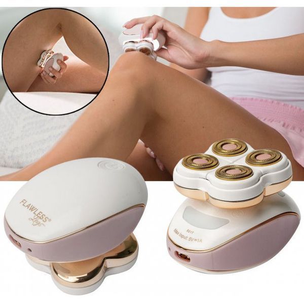 Епілятор акумуляторний Flawless Legs для ніг, жіноча електробритва для ніг 00014337 фото