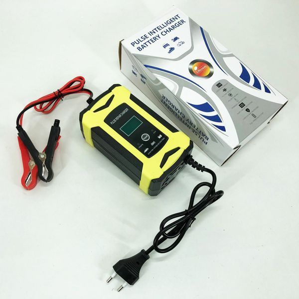 Зарядний пристрій Smart Charger 12V 6A для автомобільного акумулятора 00017058 фото