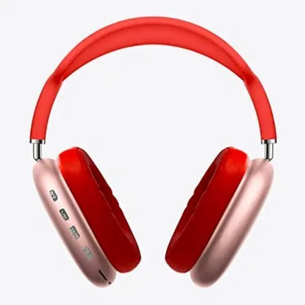 Бездротові навушники Bluetooth P9 STEREO, Бездротові bluetooth earphones. Колір: червоний 00023811 фото