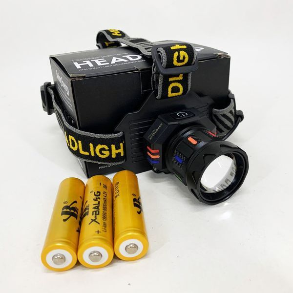 Ліхтар налобний BL-T701A-TG 3x18650 00023460 фото