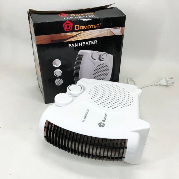 Тепловентилятор Domotec MS-5903 2в1, ветродуйка обігрівач, електрична дуйка, тепловентилятор дуйка 00012519 фото