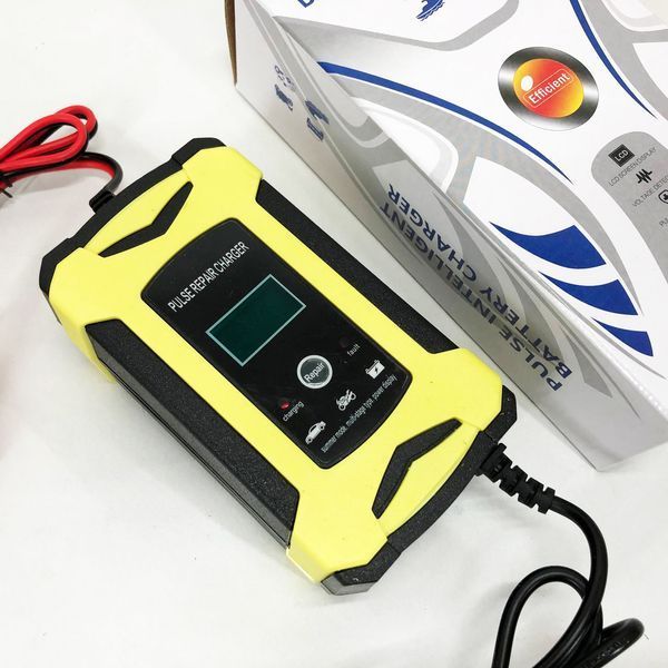 Зарядний пристрій Smart Charger 12V 6A для автомобільного акумулятора 00017058 фото