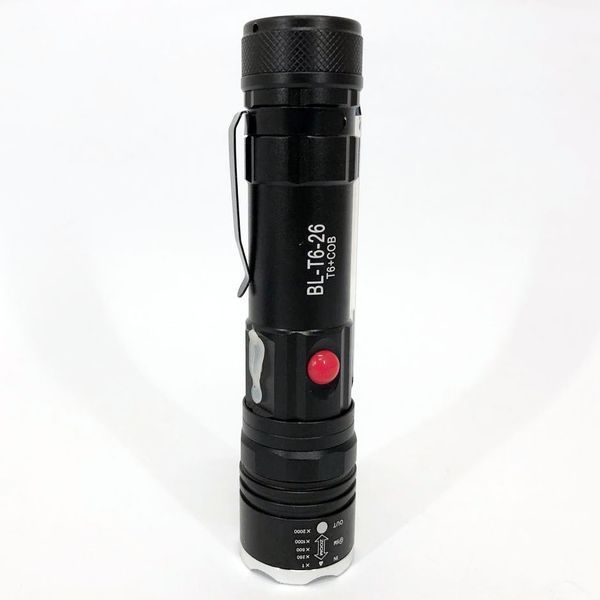 Тактичний ручний ліхтар Police T6-26+T6+COB 00023186 фото