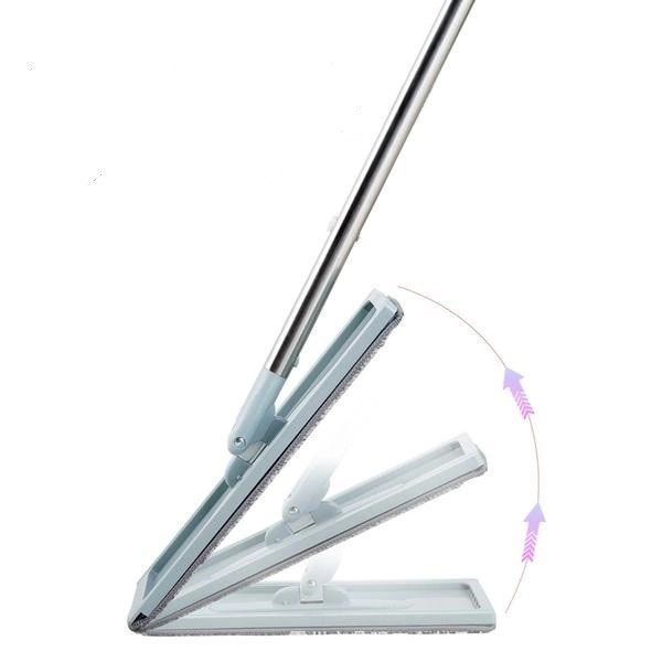 Швабра - ледар з відром і автоматичним віджимом 2 в 1 Hand Free Cleaning Mop 5 л. Колір: зелений 00013307 фото