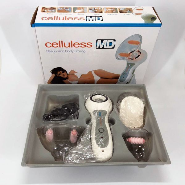 Массажер вакуумный антицеллюлитный Celluless MD NEW вакуумно-роликовый эффективный массажер Целлюлес 00014308 фото