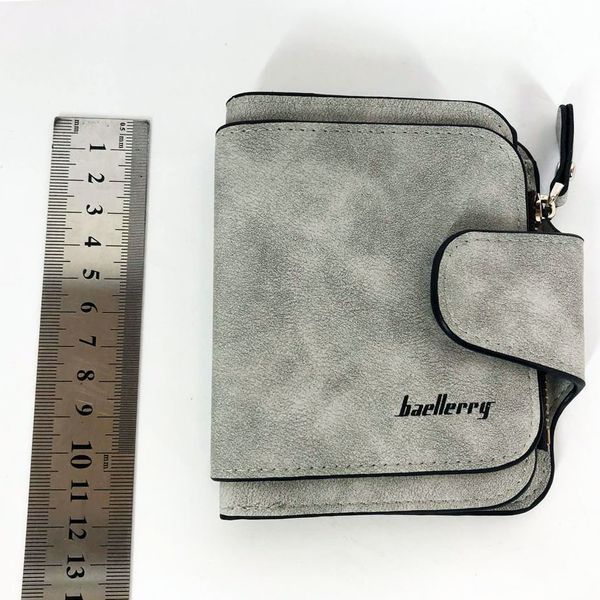 Портмоне Кошелек Baellerry Forever Mini N2346, небольшой женский кошелек в подарок. Цвет: серый 00018462 фото