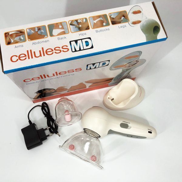 Массажер вакуумный антицеллюлитный Celluless MD NEW вакуумно-роликовый эффективный массажер Целлюлес 00014308 фото