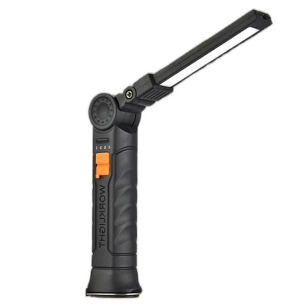 Ліхтар поворотний Worklight G51-LED-COB з магнітом та гаком, Кемпінговий складаний ліхтар 00023047 фото