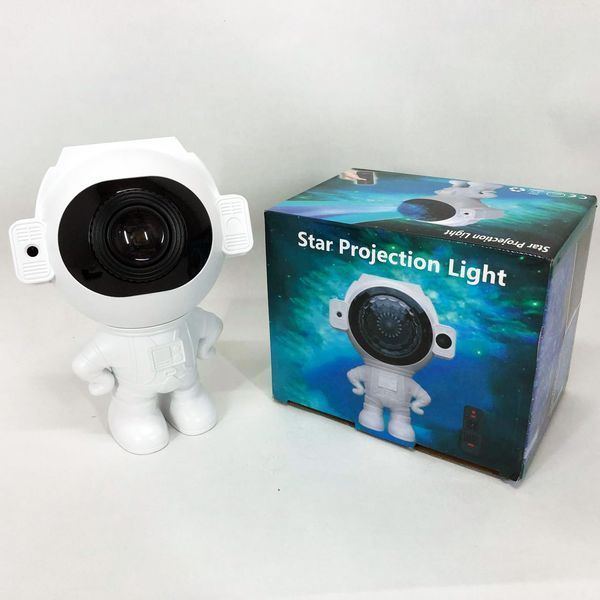 Звездный 3D проектор Astronaut Bluetooth с пультом, Проектор-ночник космонавт звездное небо в детскую 00023331 фото