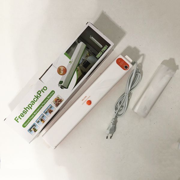 Вакууматор Freshpack Pro вакуумний пакувальник їжі, побутової. Колір помаранчевий 00020279 фото