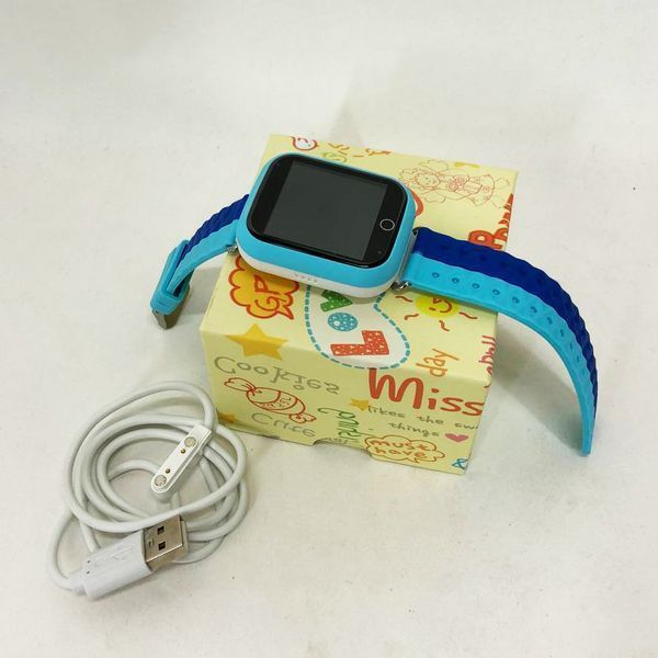 Дитячий розумний годинник з GPS Smart baby watch Q750 Blue, смарт годинник-телефон з сенсорним екраном та іграми 00022447 фото