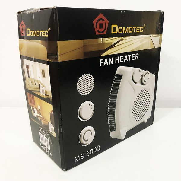 Тепловентилятор Domotec MS-5903 2в1, ветродуйка обігрівач, електрична дуйка, тепловентилятор дуйка 00012519 фото