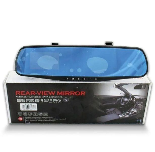 Видеорегистратор-зеркало заднего вида, DVR 138E, экран 2.8" 00017156 фото