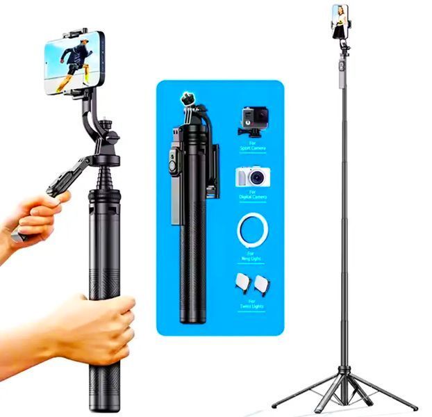 Штатив для телефону тринога С18 Selfie stick AND HA-72 00018137 фото