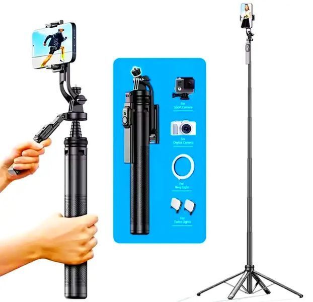 Штатив для телефона тренога С18 Selfie stick AND HA-72 00018137 фото