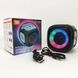 Портативна Bluetooth колонка TG359 7W з RGB підсвічуванням, гучна колонка для вечірки. Колір: чорний 00017674 фото 12