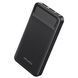 Power Bank Awei P20K 10000 mah Портативное зарядное УМБ 2xUSB черный 00017744 фото 14