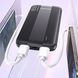 Power Bank Awei P20K 10000 mah Портативное зарядное УМБ 2xUSB черный 00017744 фото 16