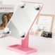 Настольное зеркало для макияжа Cosmetie mirror 360 Rotation Angel с подсветкой. Цвет: розовый 00015278 фото 1