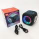 Портативна Bluetooth колонка TG359 7W з RGB підсвічуванням, гучна колонка для вечірки. Колір: чорний 00017674 фото 10