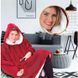 Толстовка плед з капюшоном і рукавами Huggle Hoodie оверсайз. Колір: червоний 00015823 фото 15