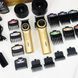 Набор vgr 2 в 1 v-001 v-977 gold, аккумуляторная машинка для стрижки и триммер. цвет: золотой 00014891 фото 16