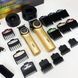 Набор vgr 2 в 1 v-001 v-977 gold, аккумуляторная машинка для стрижки и триммер. цвет: золотой 00014891 фото 13