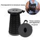 Розкладний стілець, складаний табурет Retractable Stool. Колір чорний 00015058 фото 4