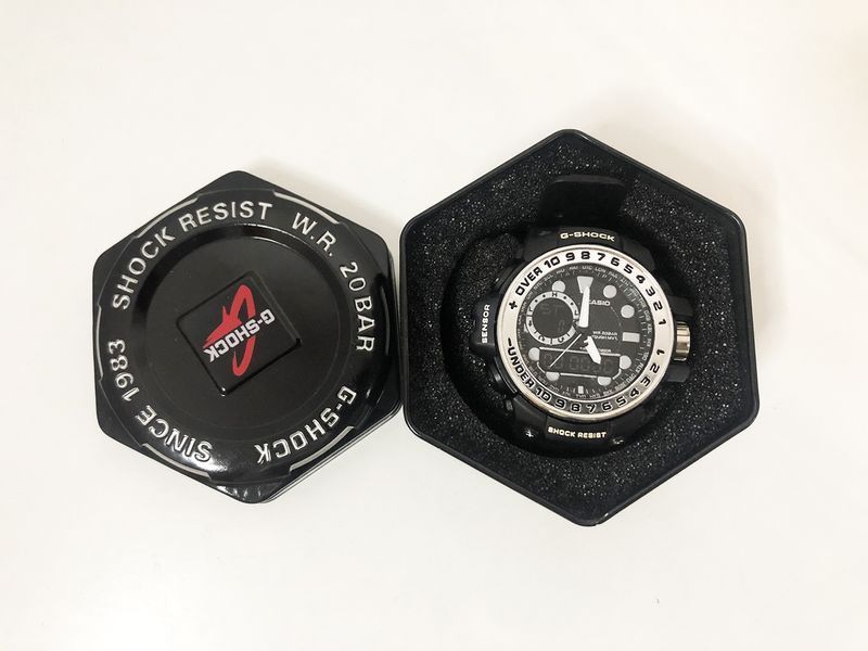 Часы наручные G-SHOCK GWN-1000GB. Цвет: серебро 00022437 фото