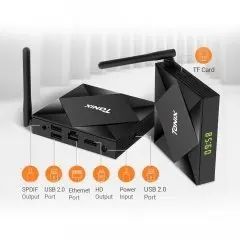 Смарт ТБ приставка Tanix TX6S H616 4K 4/32GB Android 10 00018088 фото