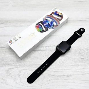 черный Смарт-часы Smart Watch GS7 MINI 41 мм, Фитнес часы с тонометром и пульсоксиметром 00022557 фото